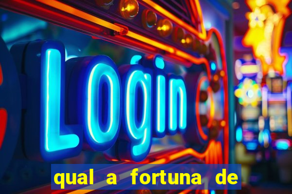 qual a fortuna de mari maria